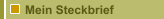 Mein Steckbrief
