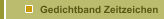 Gedichtband Zeitzeichen